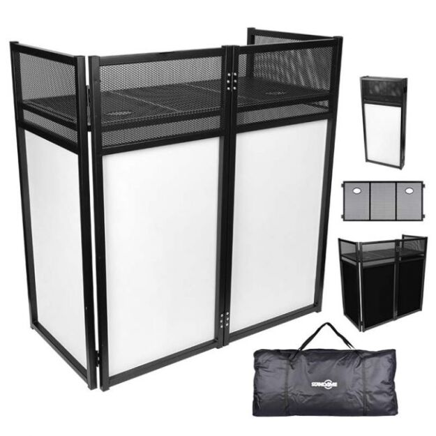 Stand4Me DJ Screen XL BK/WH Black & White
