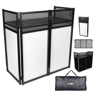Stand4Me DJ Screen XL BK/WH Black & White