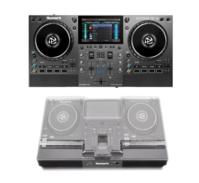 Numark Mixstream Pro Go & Decksaver Mixstream Pro GO