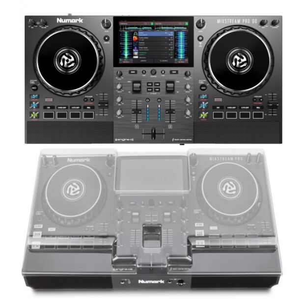 Numark Mixstream Pro Go & Decksaver Mixstream Pro GO