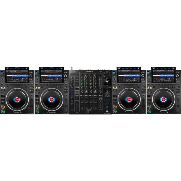 Pioneer DJ CDJ-3000 SET Double + Pioneer DJ DJM-A9