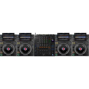 Pioneer DJ CDJ-3000 SET Double + Pioneer DJ DJM-A9