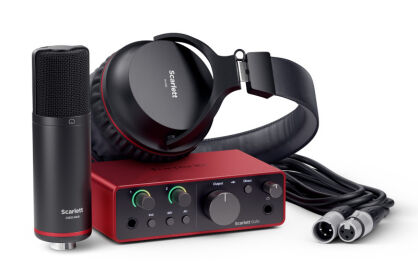 Focusrite Scarlett Solo Studio 4th Gen