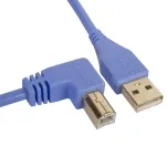 UDG Ultimate Audio Cable USB 2.0 A-B Blue Angled 3m - 2