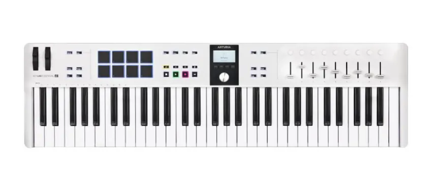 Arturia KeyLAB Essential 61 mk3 White