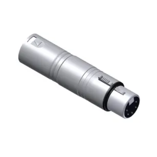 ProCab VC150 DMX adapter 3-pin XLR m - 5-pin XLR f