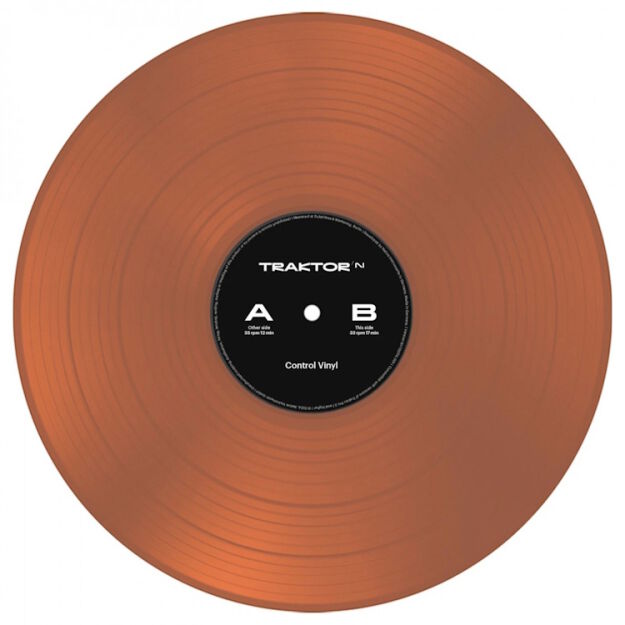 Native Instruments Traktor Control Vinyl ORANGE 