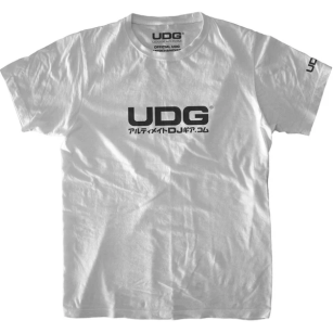 UDG Ultimate T-Shirt UDG Logo JapaneseText White/Black XXL