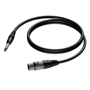 ProCab CAB723 ( XLR F - TRS ) 1.5m