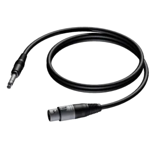 ProCab CAB723 ( XLR F - TRS ) 1.5m