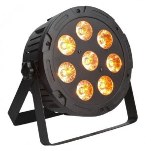 Light4Me PENTA PAR 8x12W MKII RGBWA LED slim
