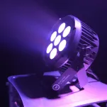 Light4Me BLACK PAR 7x10W LED RGBWA  - 4