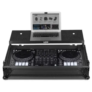 UDG Ultimate Flight Case Pioneer DDJ-1000 Black Plus (Laptop shelf + Wheels) U91055BL