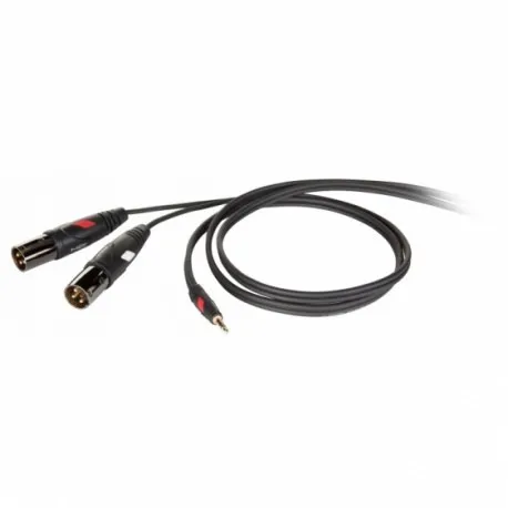 Die Hard DHG595 mini stereo jack M - 2x XLR M 5m