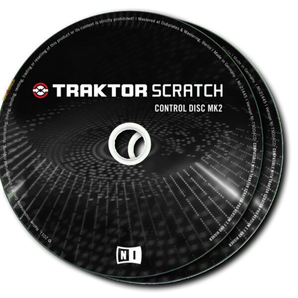 Native Instruments Traktor Scratch Time Code Control CD MK2 [para]