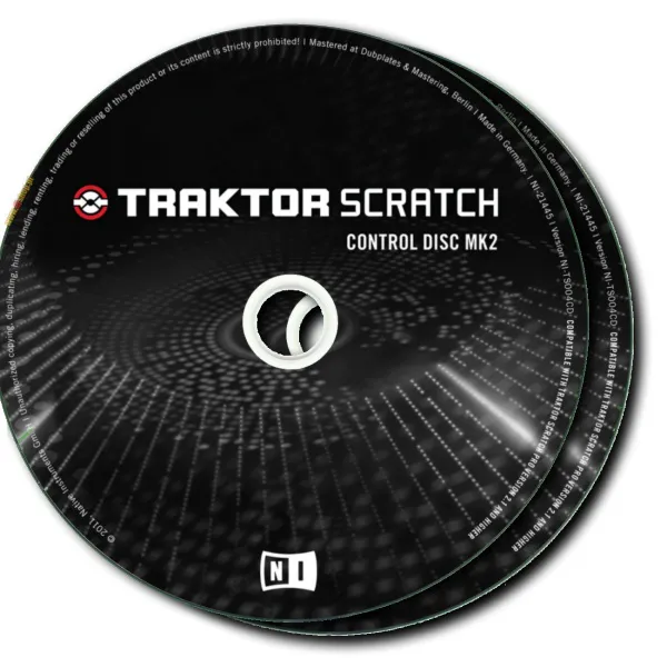 Native Instruments Traktor Scratch Time Code Control CD MK2 [para]