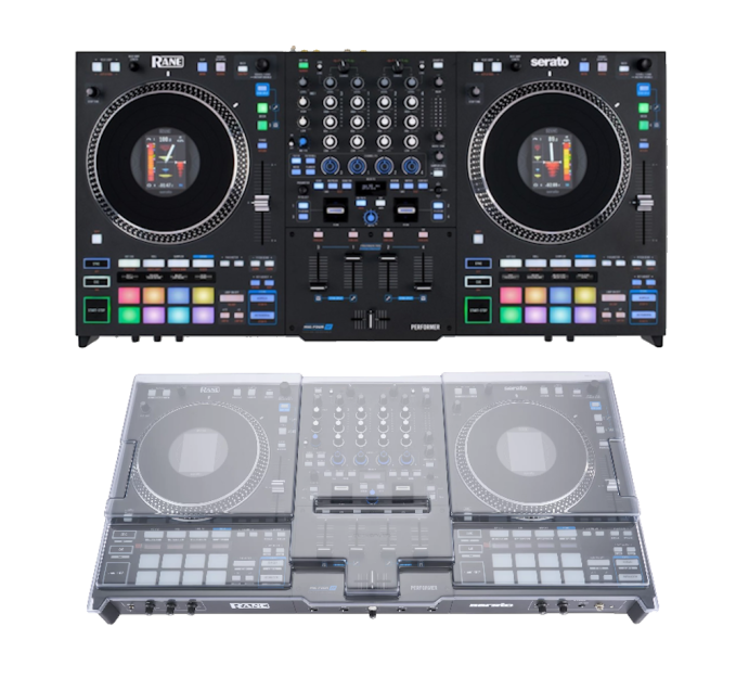 Rane DJ PERFORMER + Decksaver Rane Performer Cover