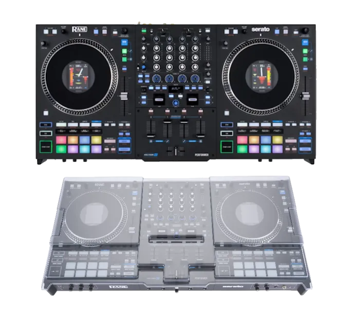 Rane DJ PERFORMER + Decksaver Rane Performer Cover