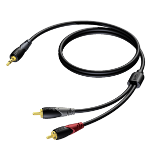 ProCab CLA711 (Mini jack 3,5 mm stereo - 2x RCA M) 1,5m