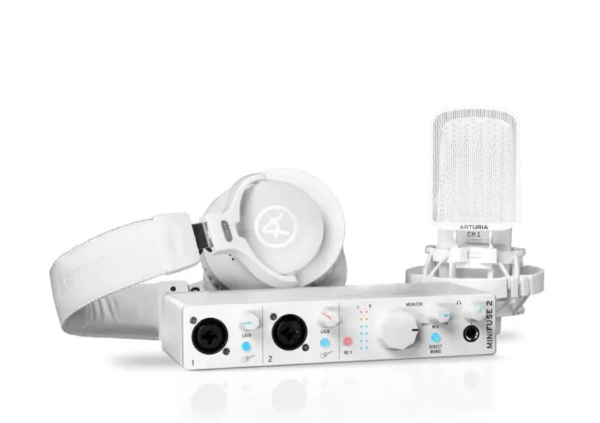 Arturia MiniFuse Recording Pack (biały)