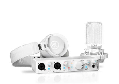 Arturia MiniFuse Recording Pack (biały)