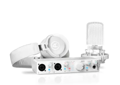 Arturia MiniFuse Recording Pack (biały)