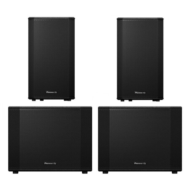 Pioneer DJ XPRS122 SET + XPRS1152S SET