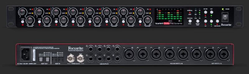 Focusrite Scarlett OctoPre Dynamic