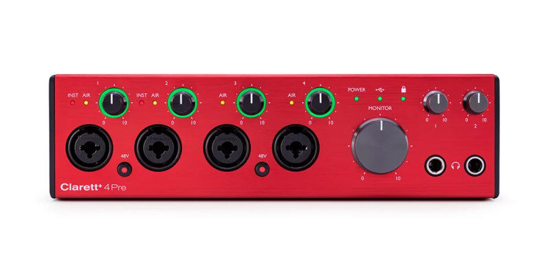 Focusrite Clarett+ 4Pre