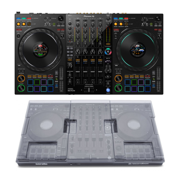 Pioneer DJ DDJ-FLX10 + Decksaver Pioneer DDJ-FLX10
