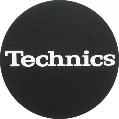 Technics czarne/białe (para slipmat)