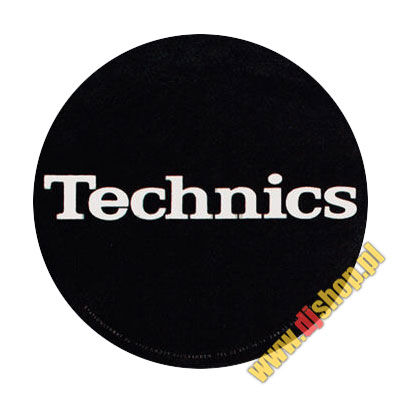 Technics czarne/białe (para slipmat)