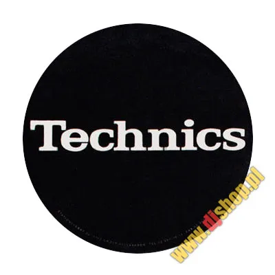 Technics czarne/białe (para slipmat)