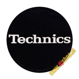 Technics czarne/białe (para slipmat)