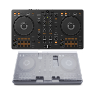 Pioneer DJ DDJ-FLX4 + Decksaver Pioneer DDJ-FLX4