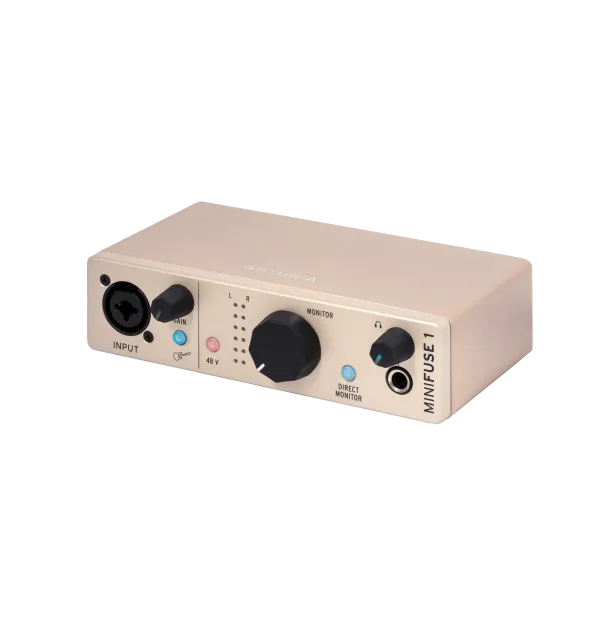 Arturia MiniFuse 1 Champagne
