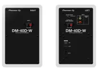 Pioneer DJ DM-40D-W (białe) [para] - 3