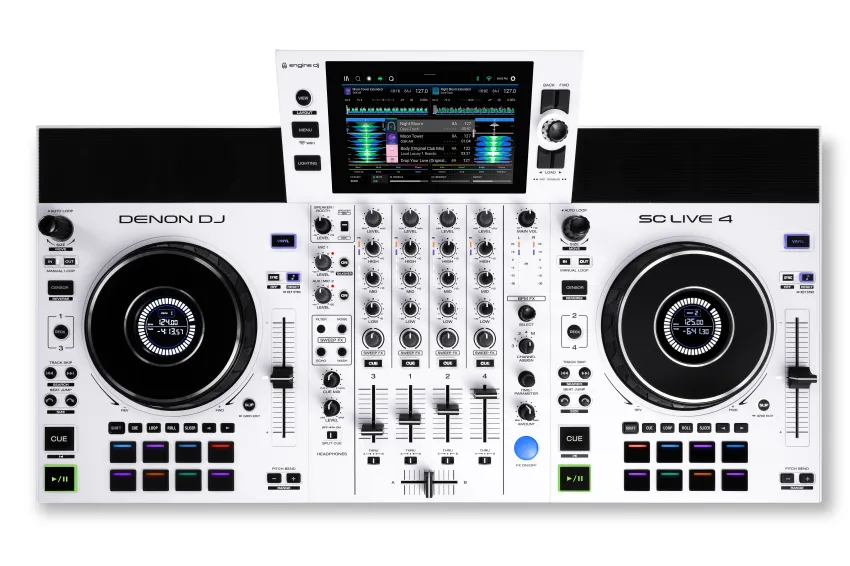 Denon DJ SC LIVE 4 WHITE Limited Edition