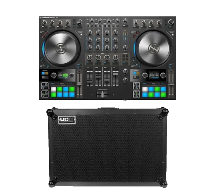 Native Instruments Traktor Kontrol S4 MK3 + UDG Flight Case Traktor S4 MK3