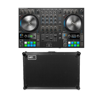 Native Instruments Traktor Kontrol S4 MK3 + UDG Flight Case Traktor S4 MK3