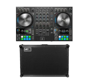 Native Instruments Traktor Kontrol S4 MK3 + UDG Flight Case Traktor S4 MK3