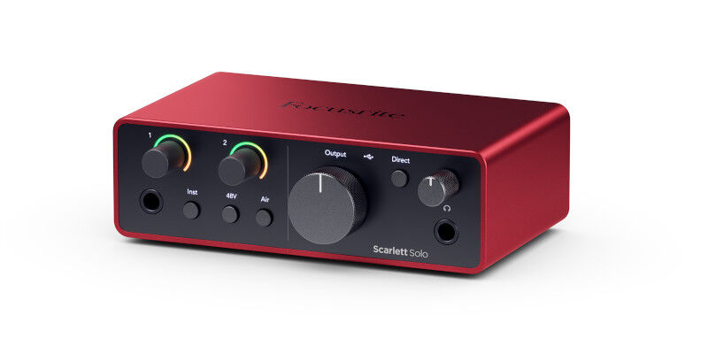 Focusrite Scarlett Solo 4th Gen