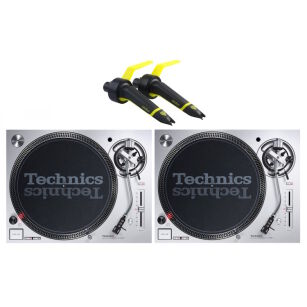 Technics SL-1200 MK7 Silver SET + Ortofon CC MKII CLUB [TWIN]