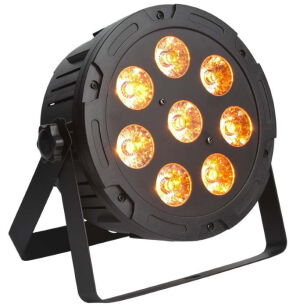 Light4Me TRI PAR 8x9W MKII RGB LED slim płaski
