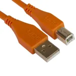 UDG Ultimate Audio Cable USB 2.0 A-B Orange Straight 1m - 2
